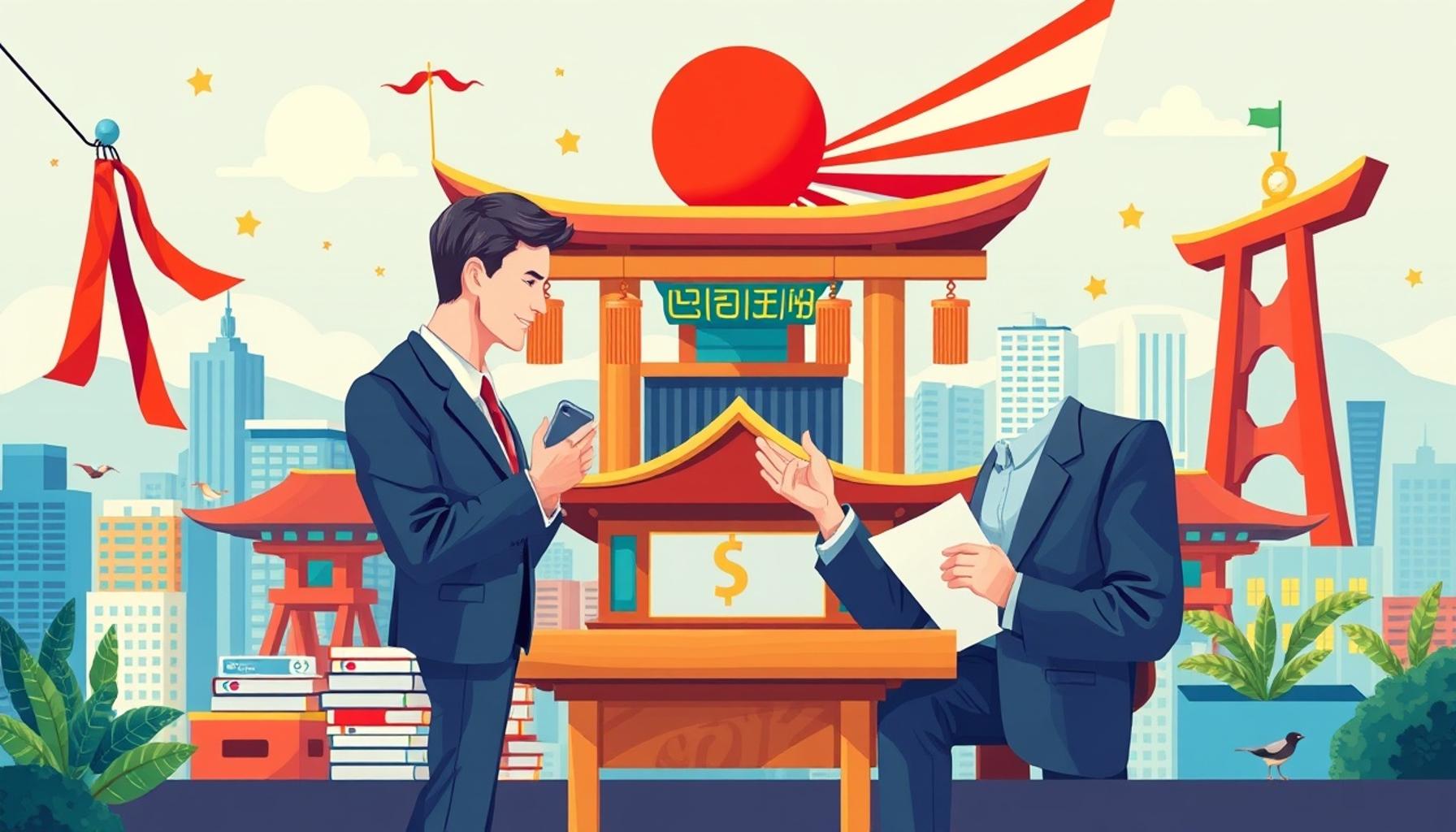 日本企業における仕事のダイナミクスにおける敬意と階層の役割